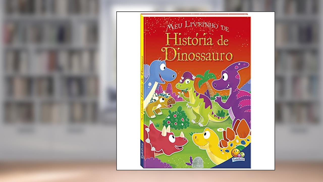 Capa de Meu Livrinho de... História de Dinossauro, do autor Lisa Regan