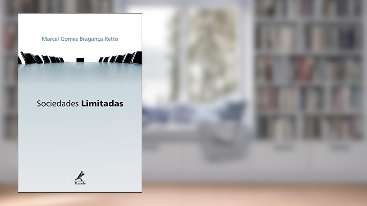Capa de Sociedades limitadas, do autor Marcel Gomes Bragança Retto