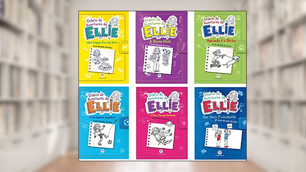 Coleção Aventuras De Ellie - 6 Livros, do autor Ruth Mcnally Barshaw