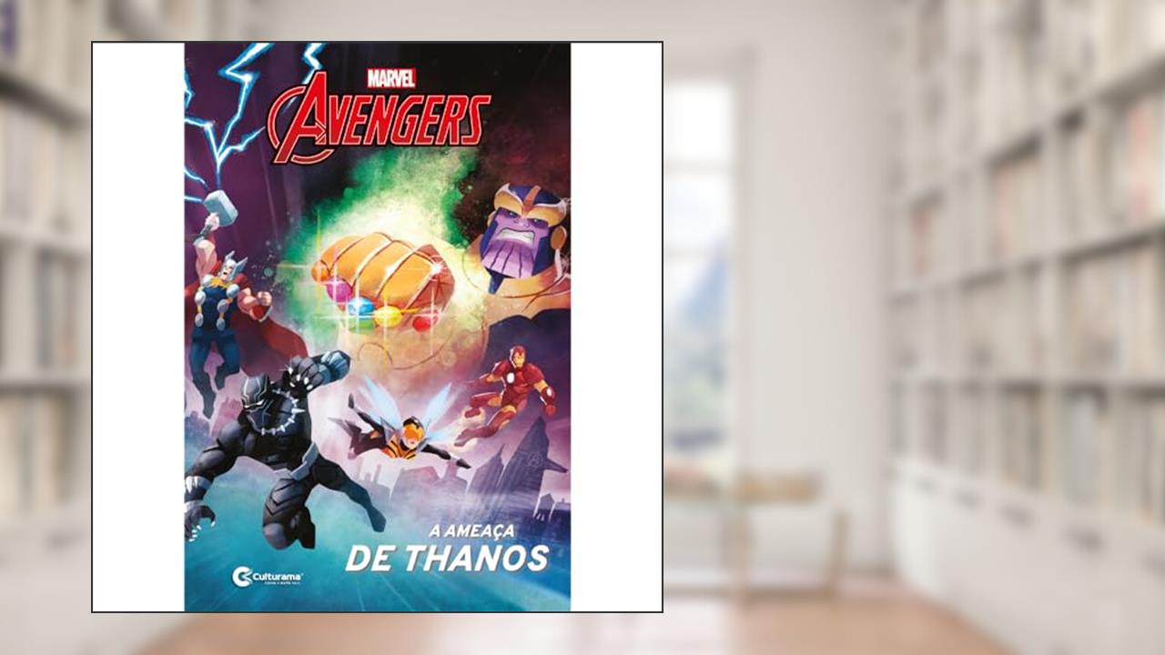 Capa de Pop Capa Dura - Vingadores: A ameaça deThanos, do autor Culturama