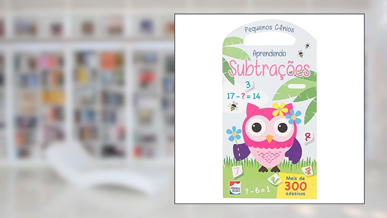 Capa de Pequenos Gênios: Aprendendo Subtrações, do autor Uitgeverij CUBERDON