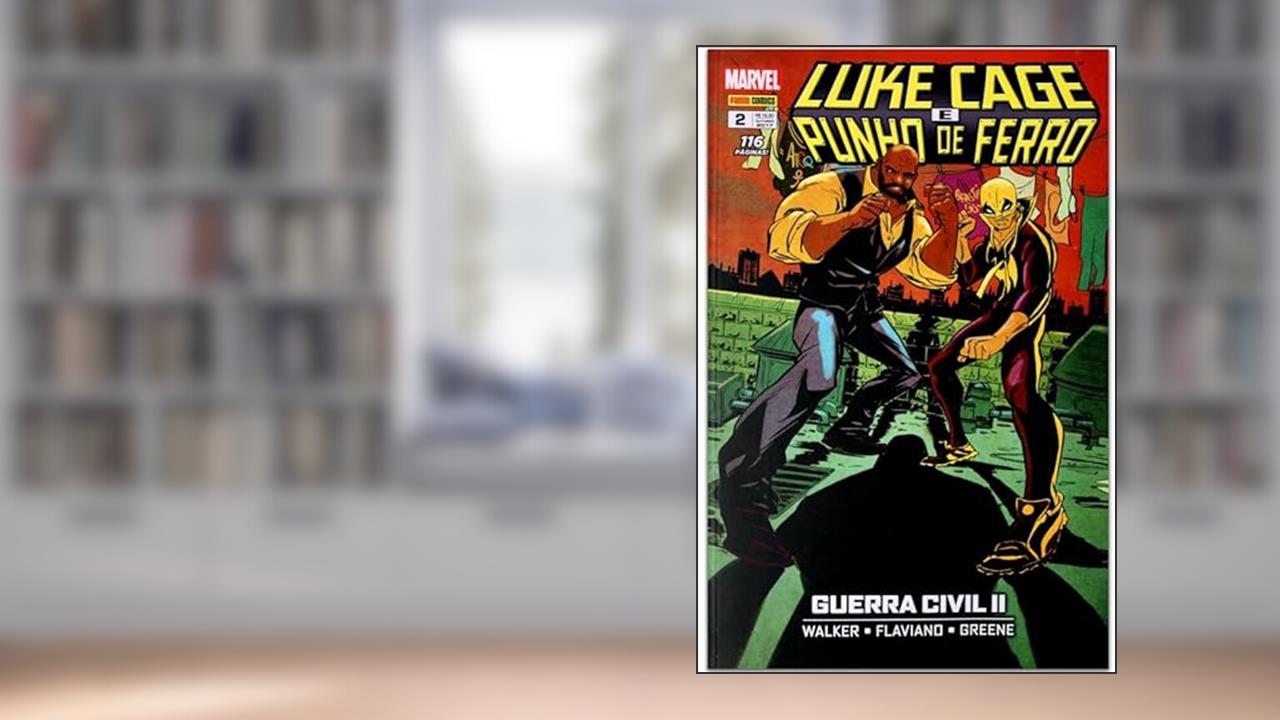 Capa de HQ - Luke Cage e Punho de Ferro - Edição 2, do autor DAVID WALKER