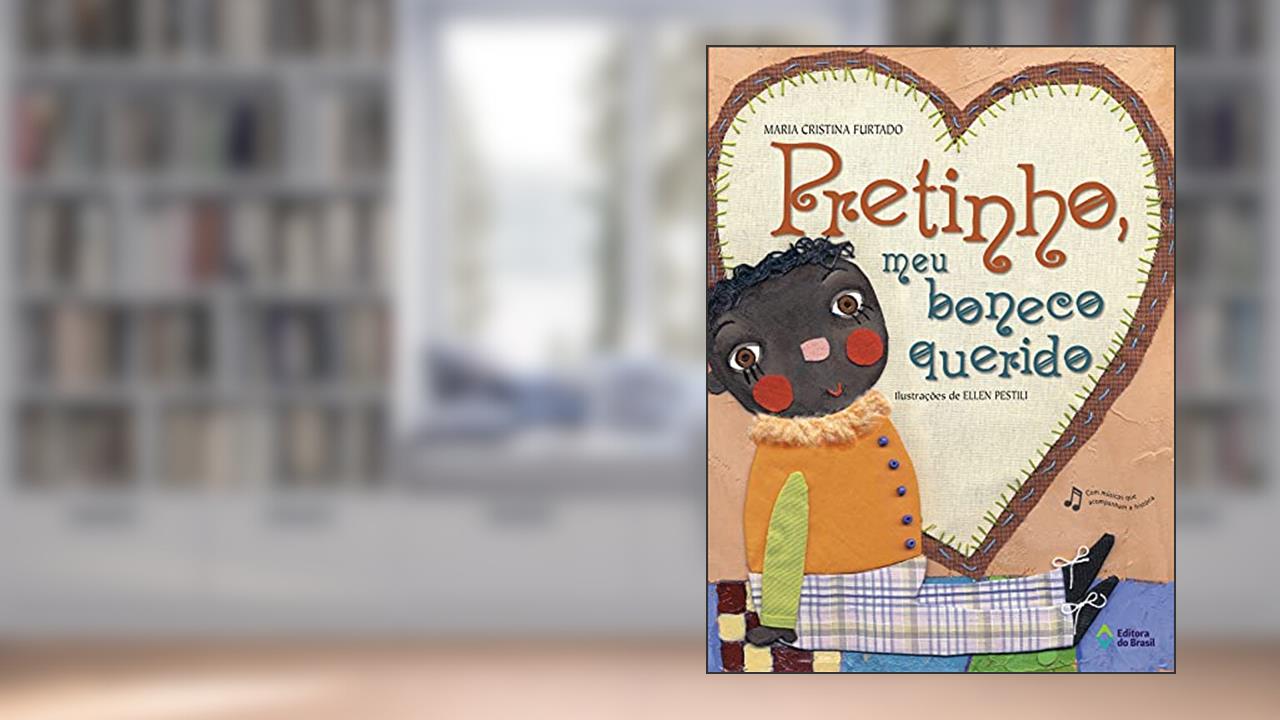 Capa de Pretinho, meu boneco querido, do autor Maria Cristina Furtado