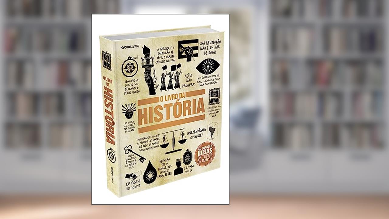 Capa de O livro da história, do autor Vários
