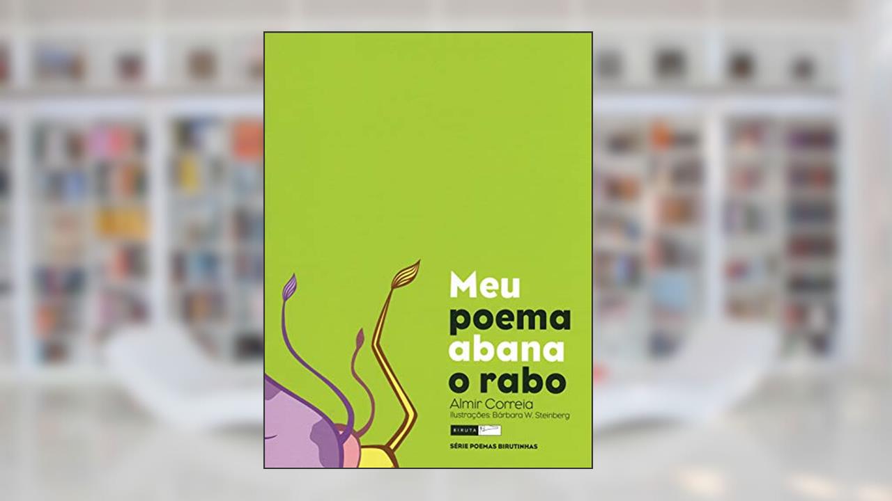 Capa de Meu poema abana o rabo, do autor Almir Correia
