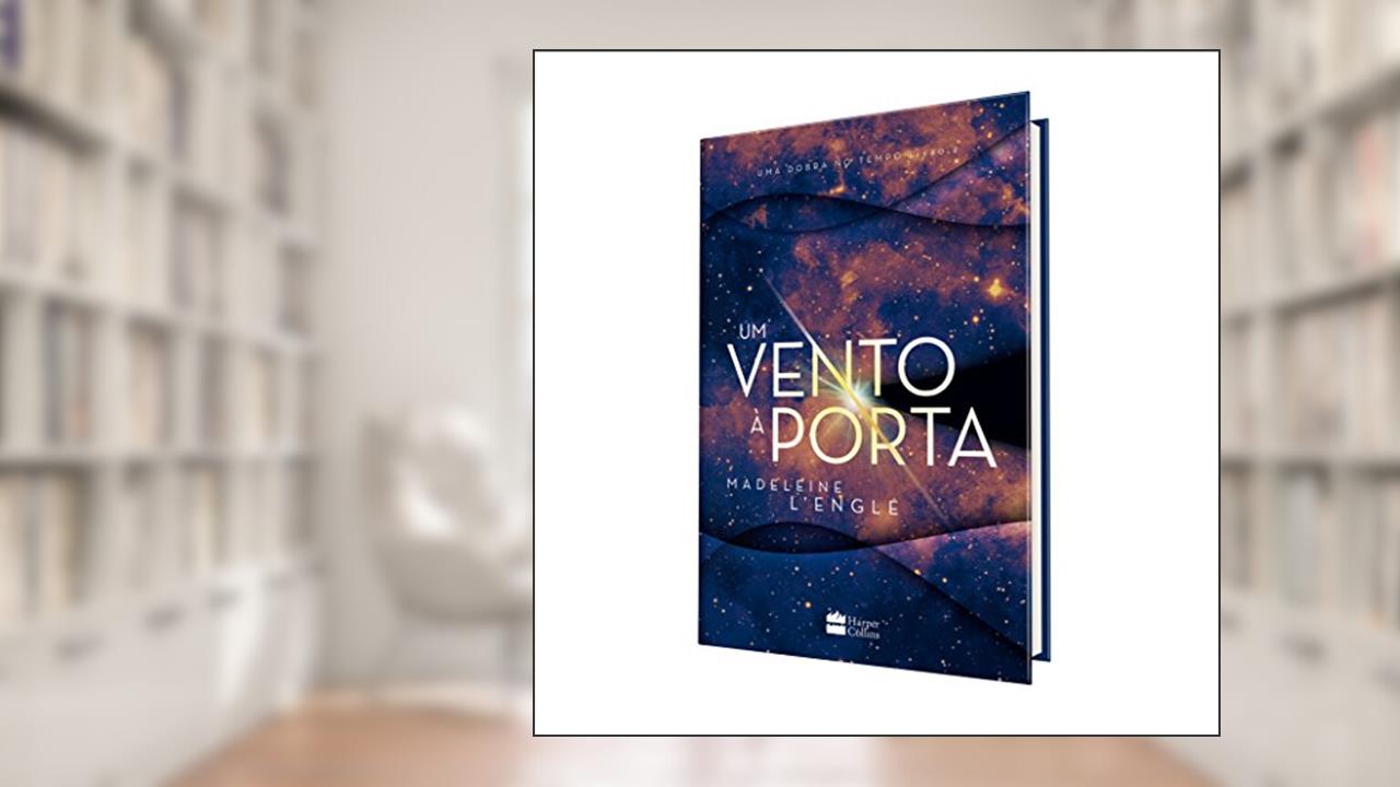 Capa de Um vento à porta - livro 2 da série Uma Dobra no Tempo, do autor Madeleine Engle