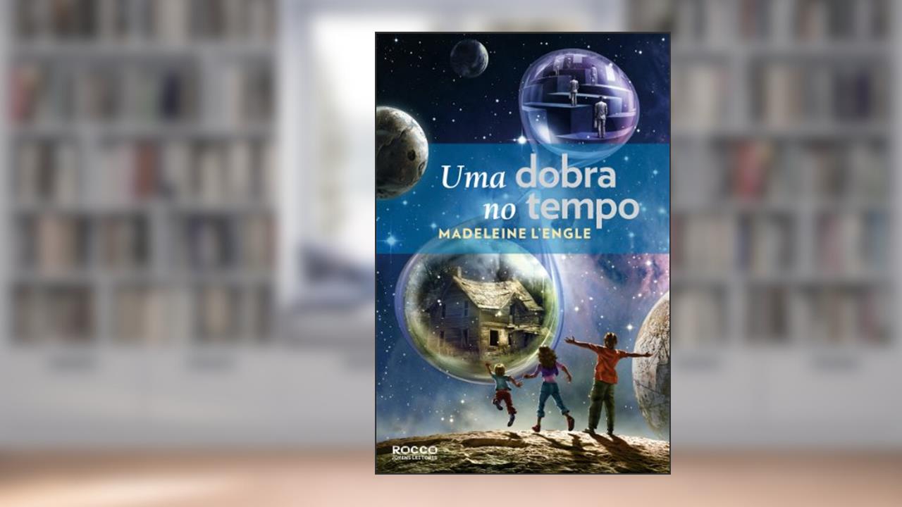 Capa de Uma dobra no tempo, do autor Madeleine Engle