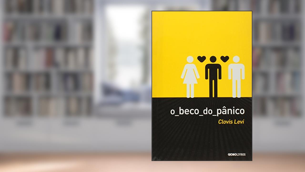 Capa de O beco do pânico, do autor Clovis Levi