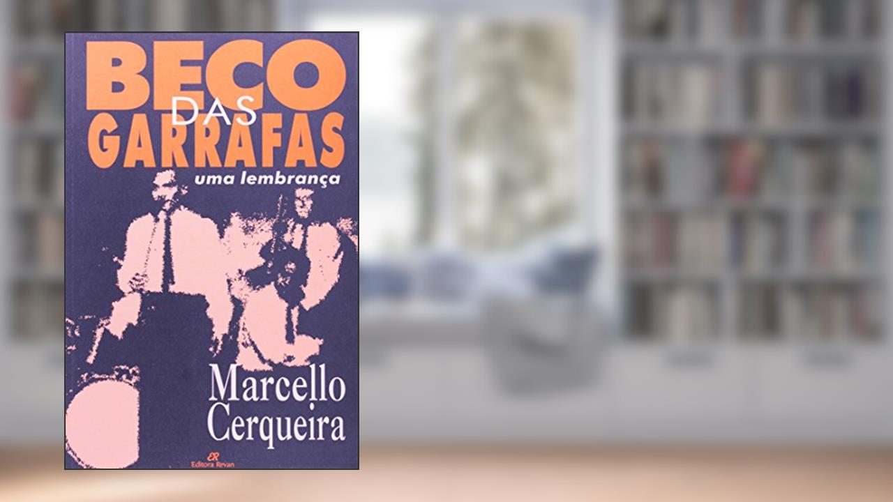 Capa de Beco das Garrafas - Uma Lembranca - 1, do autor Cerqueira