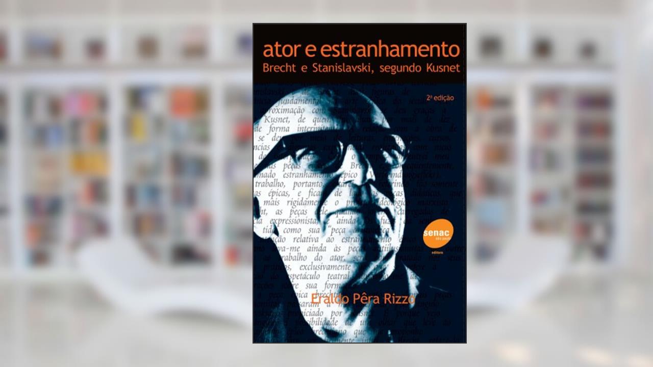Capa de Ator e estranhamento, do autor Eraldo Pêra Rizzo
