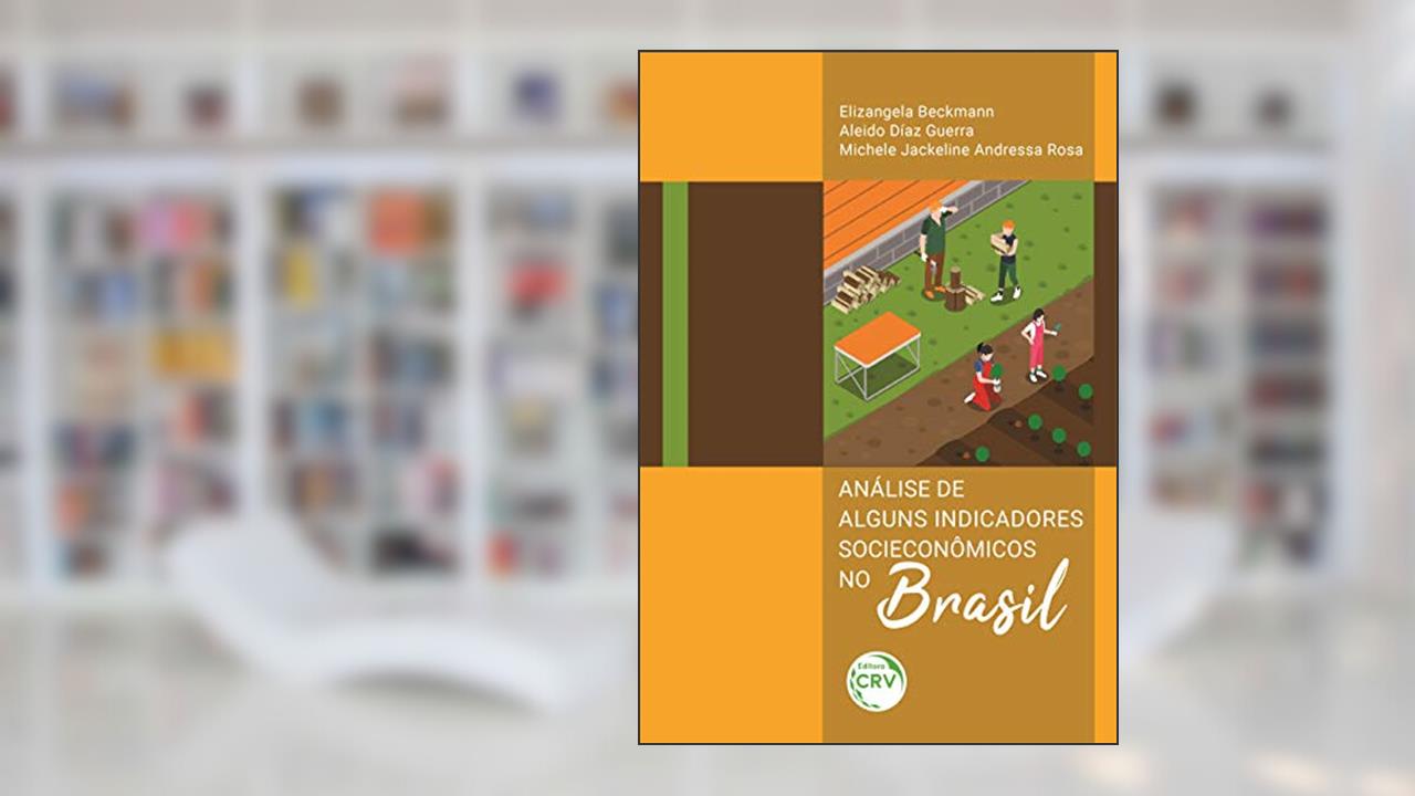 Capa de Análise de alguns indicadores socioeconômicos no Brasil, do autor Elizangela Beckmann; Aleido Díaz Guerra; Michele Jackeline Andressa Rosa