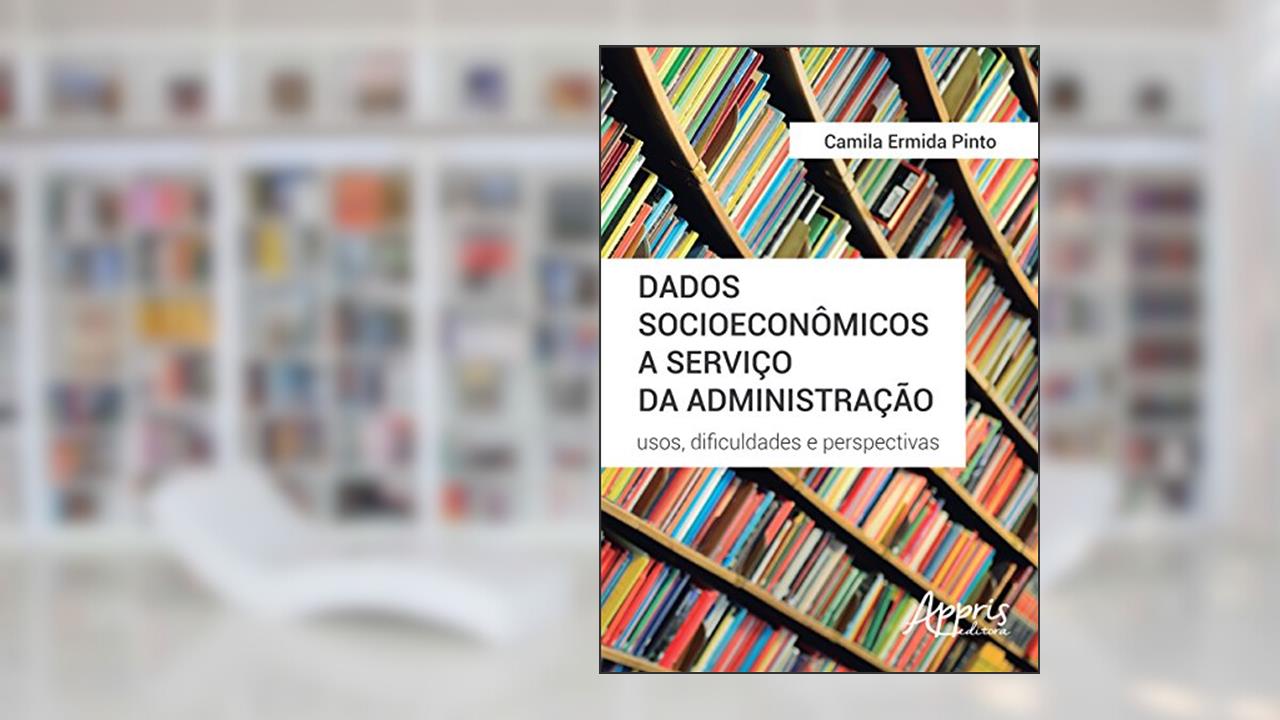 Capa de Dados socioeconômicos a serviço da administração: usos, dificuldades e perspectivas, do autor Camila Ermida Pinto