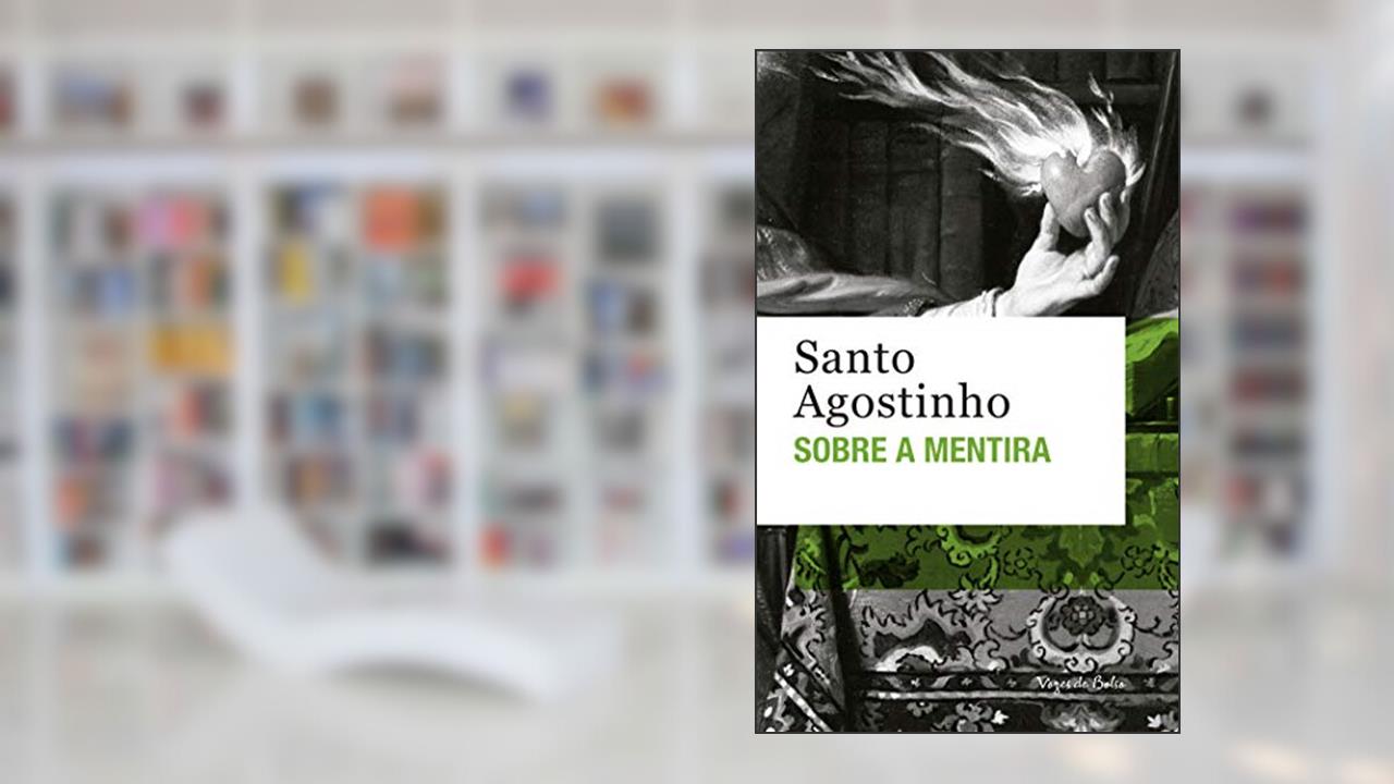 Capa de Sobre a mentira - Ed. Bolso, do autor Santo Agostinho