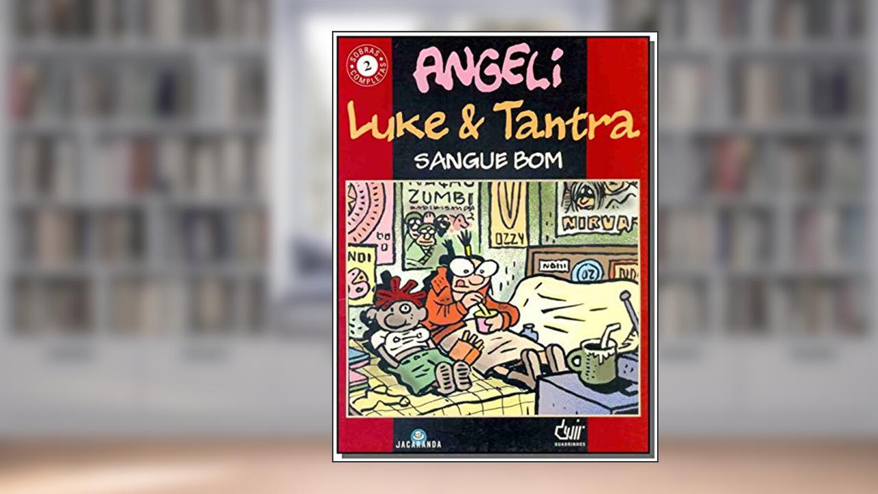 Capa de LUKE E TANTRA SANGUE BOM-SC2, do autor Angeli