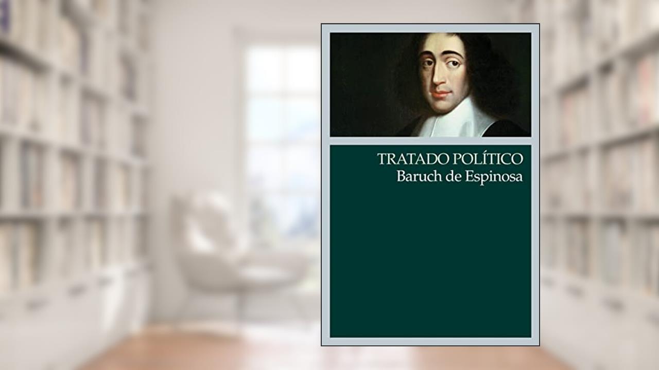 Capa de Tratado político, do autor Baruch de Espinosa