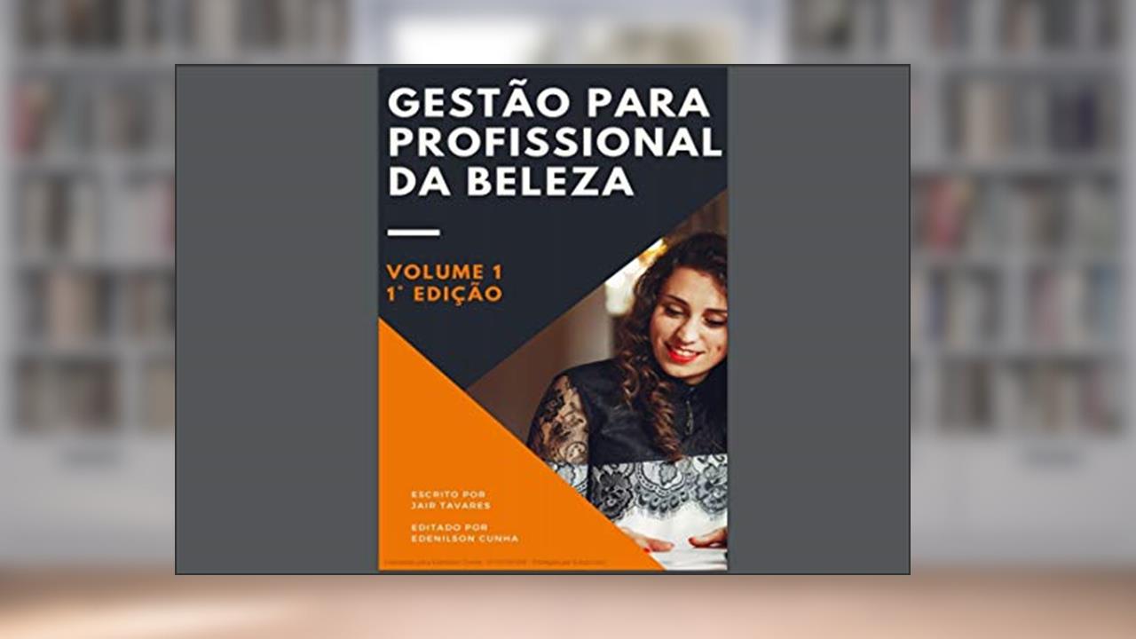 Capa de Gestão de Salão de Beleza, do autor Edenilson Cunha