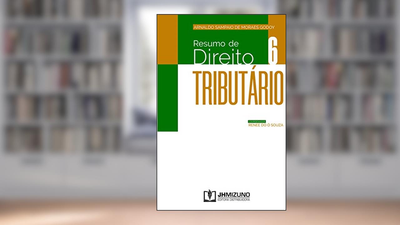 Capa de Resumo de Direito Tributário, do autor Arnaldo Sampaio De Moraes Godoy