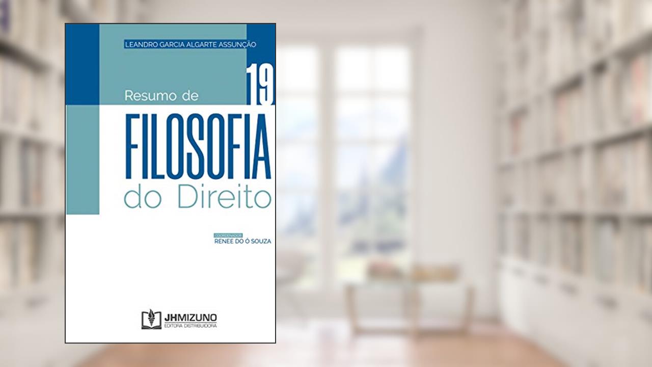 Capa de Resumo de Filosofia do Direito, do autor Leandro Garcia Algarte Assunção
