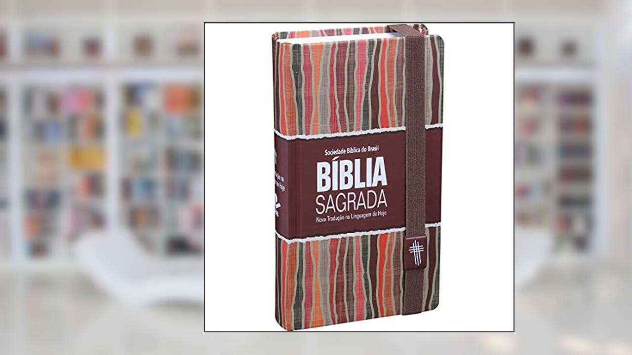 Capa de Bíblia Sagrada Carteira - Capa Tela: Nova Tradução na Linguagem de Hoje (NTLH), do autor Sociedade Bíblica do Brasil