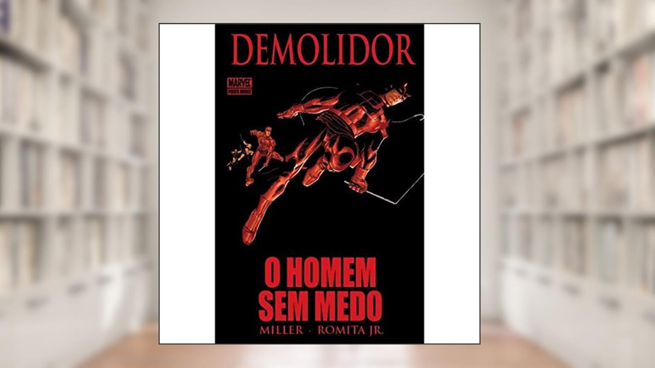 Capa de Demolidor - O Homem Sem Medo, do autor Frank Miller
