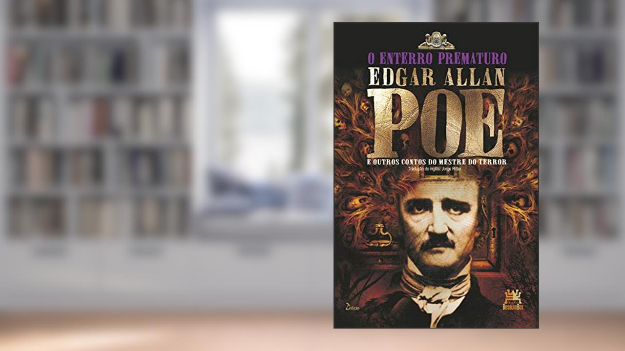 Capa de O Enterro Prematuro e outros contos do mestre do terror, do autor Edgar Allan Poe