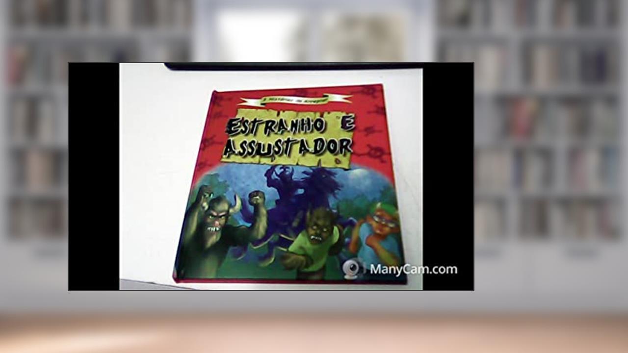 Capa de Estranho e assustador, do autor Joff Brown