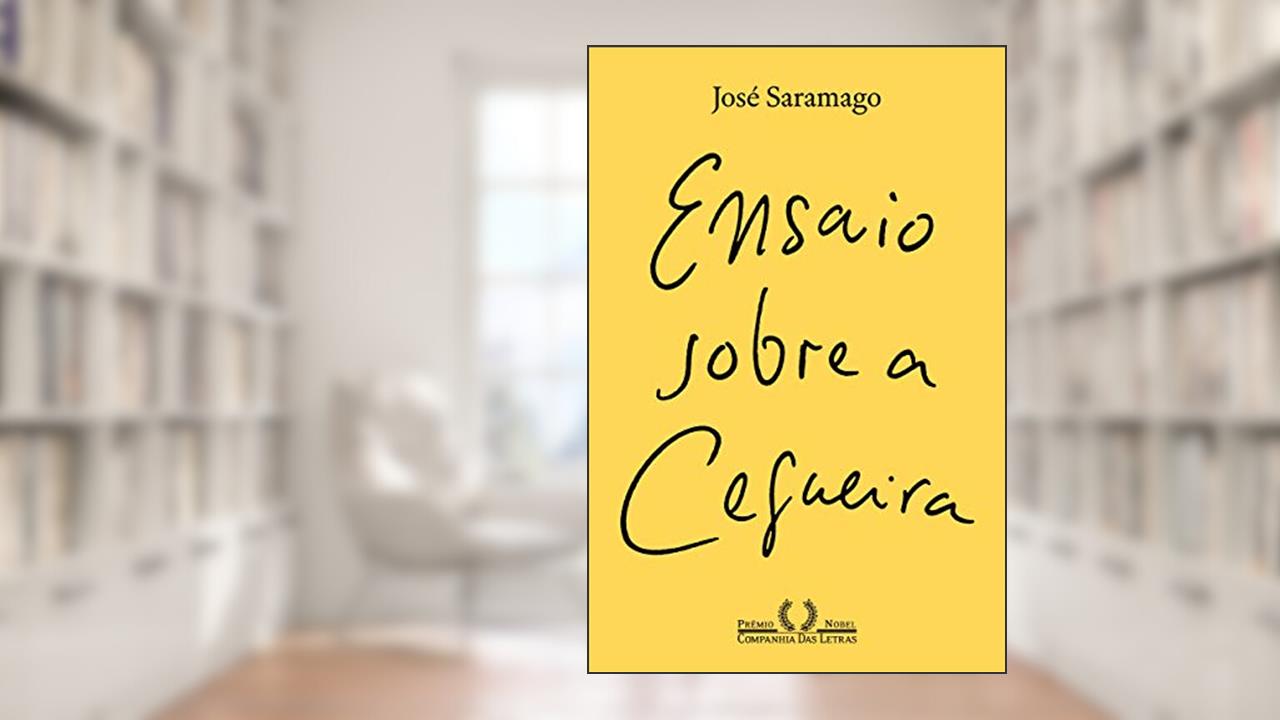 Capa de Ensaio sobre a cegueira (Nova edição), do autor José Saramago