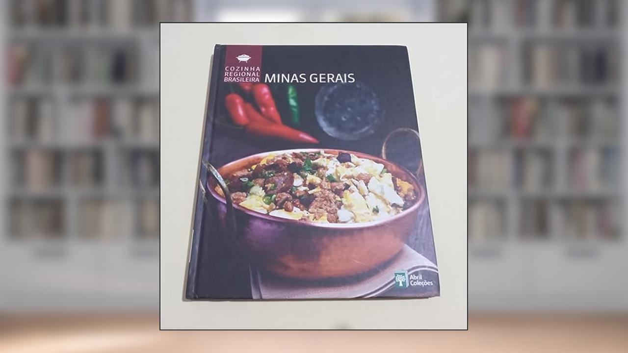 Capa de Cozinha Regional Brasileira - Minas Gerais, do autor Vários autores