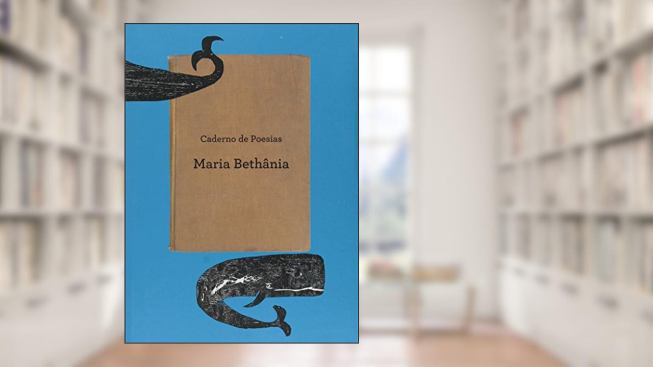 Capa de Caderno de Poesias, do autor Maria Bethania