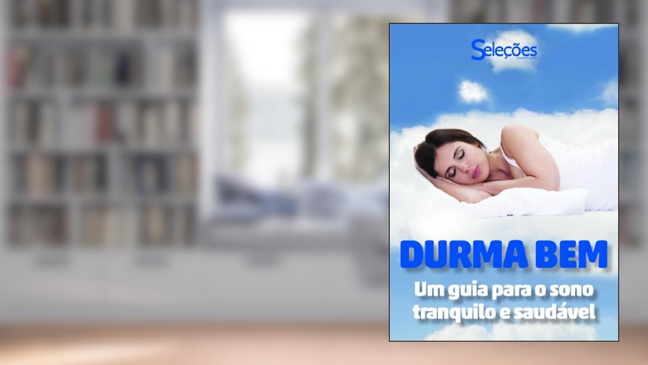 Capa de Durma bem, do autor Seleções do Reader's Digest