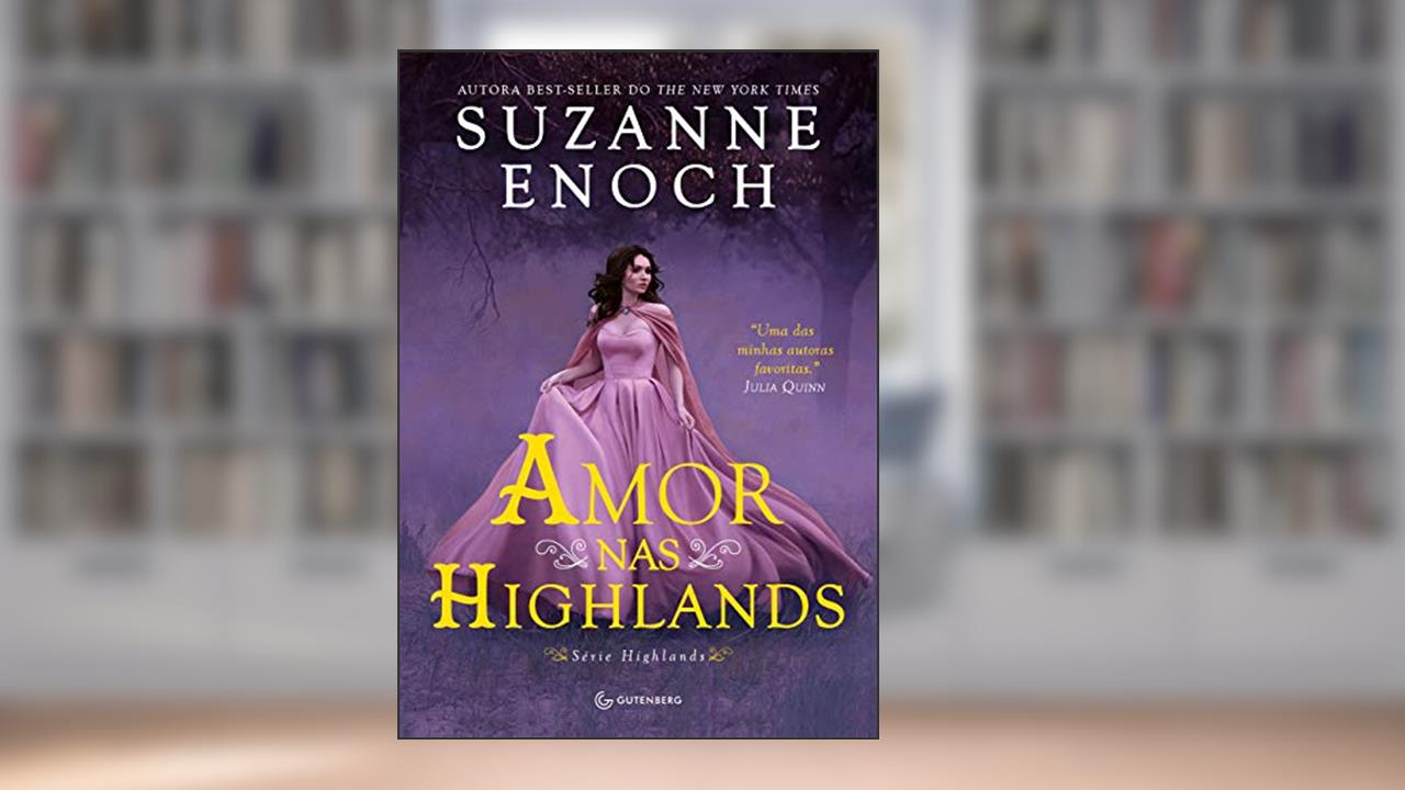 Capa de Amor nas Highlands, do autor Suzanne Enoch