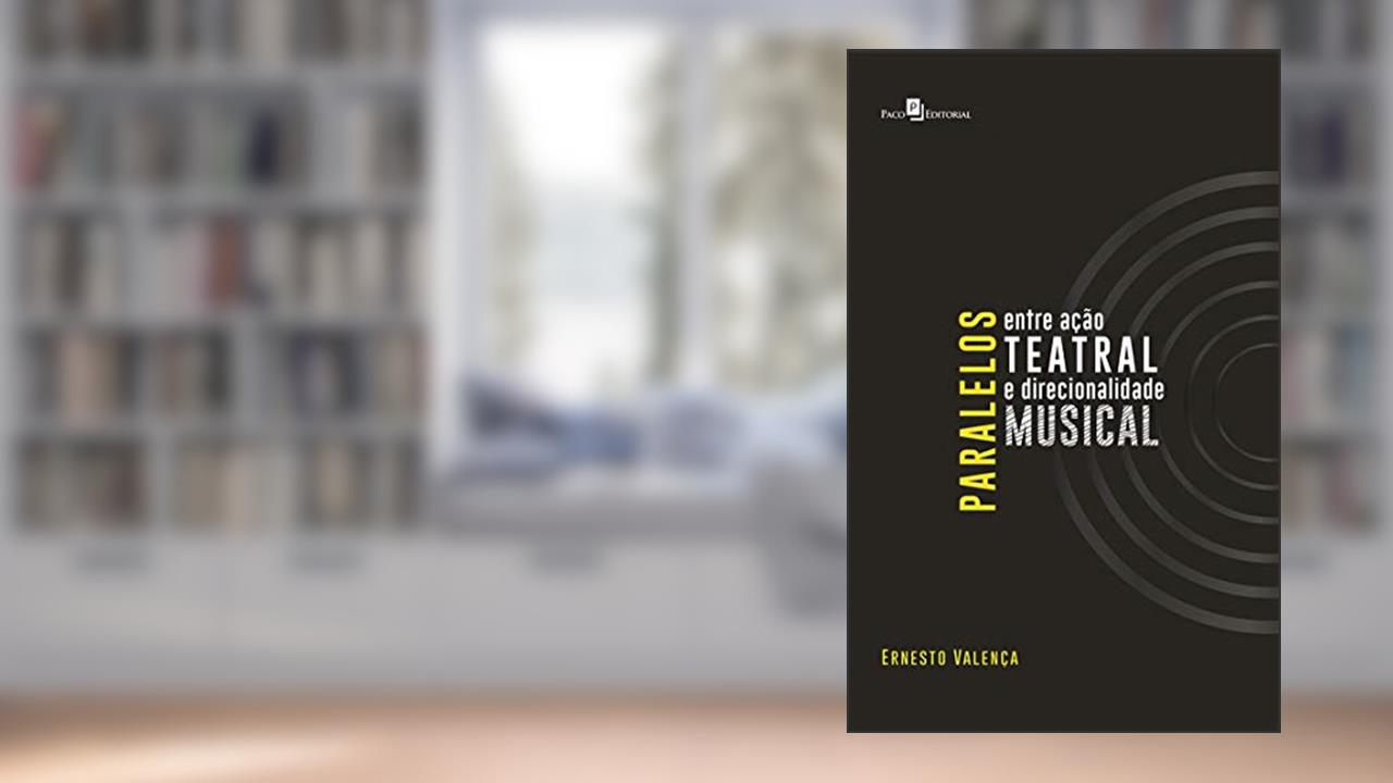 Capa de Paralelos Entre Ação Teatral e Direcionalidade Musical, do autor Ernesto Gomes Valença