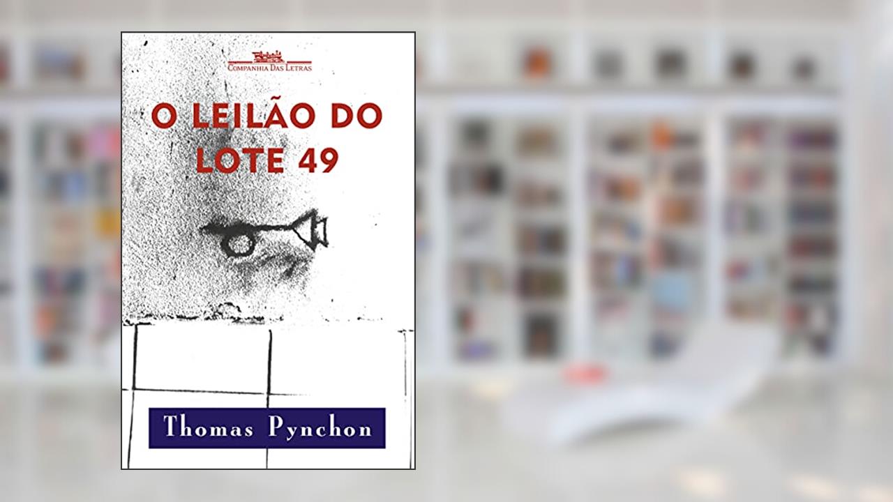 Capa de O leilão do lote 49, do autor Thomas Pynchon