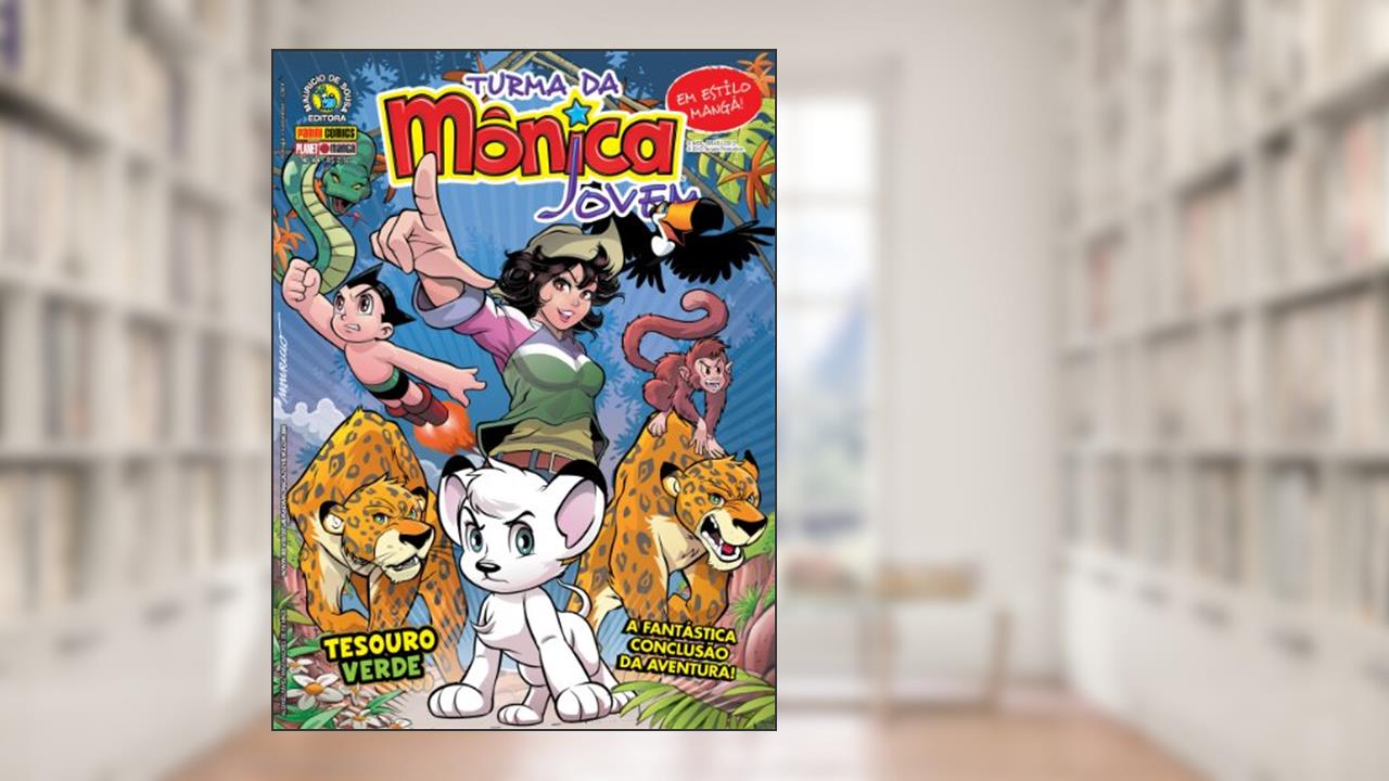 Capa de Turma da Mônica Jovem. Mangá - Volume 44, do autor Mauricio de Sousa