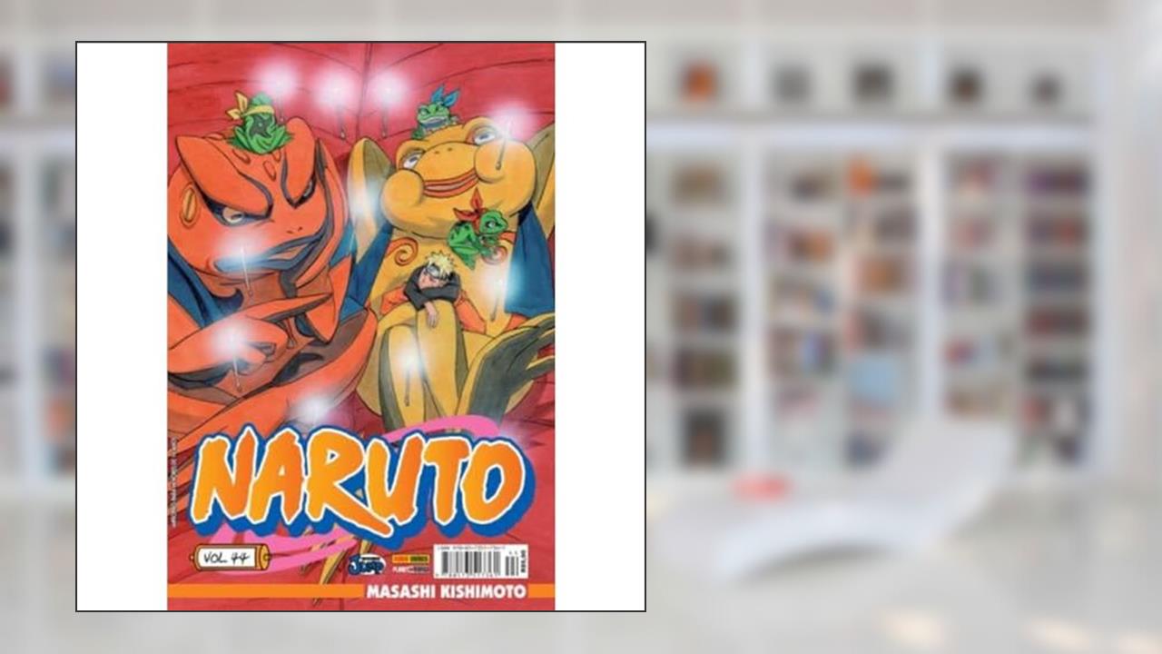 Capa de Naruto - Volume 44, do autor Masashi Kishimoto