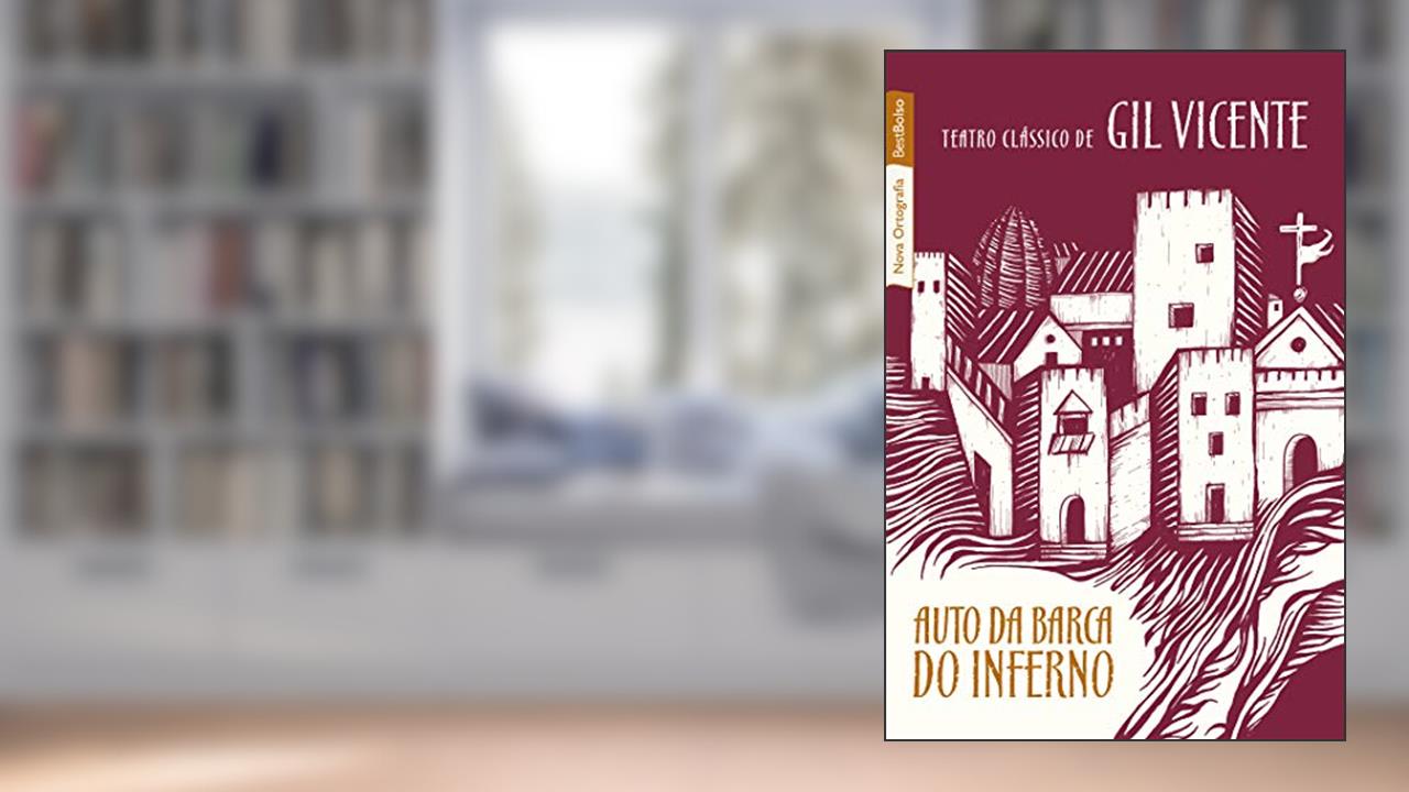 Capa de Auto da barca do inferno (edição de bolso), do autor Gil Vicente