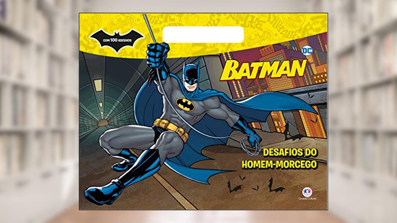 Capa de Batman - Desafios do homem-morcego, do autor Ciranda Cultural