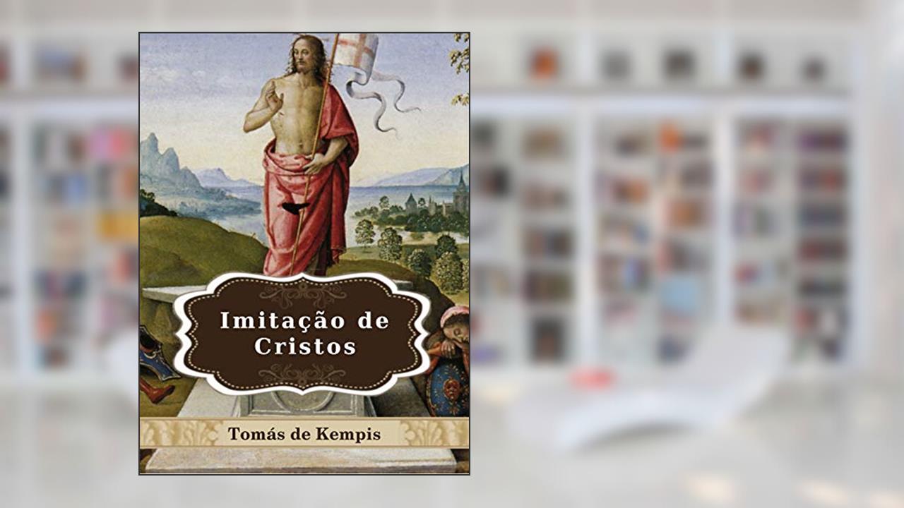 Capa de Imitação de Cristo, do autor Tomás de Kempis