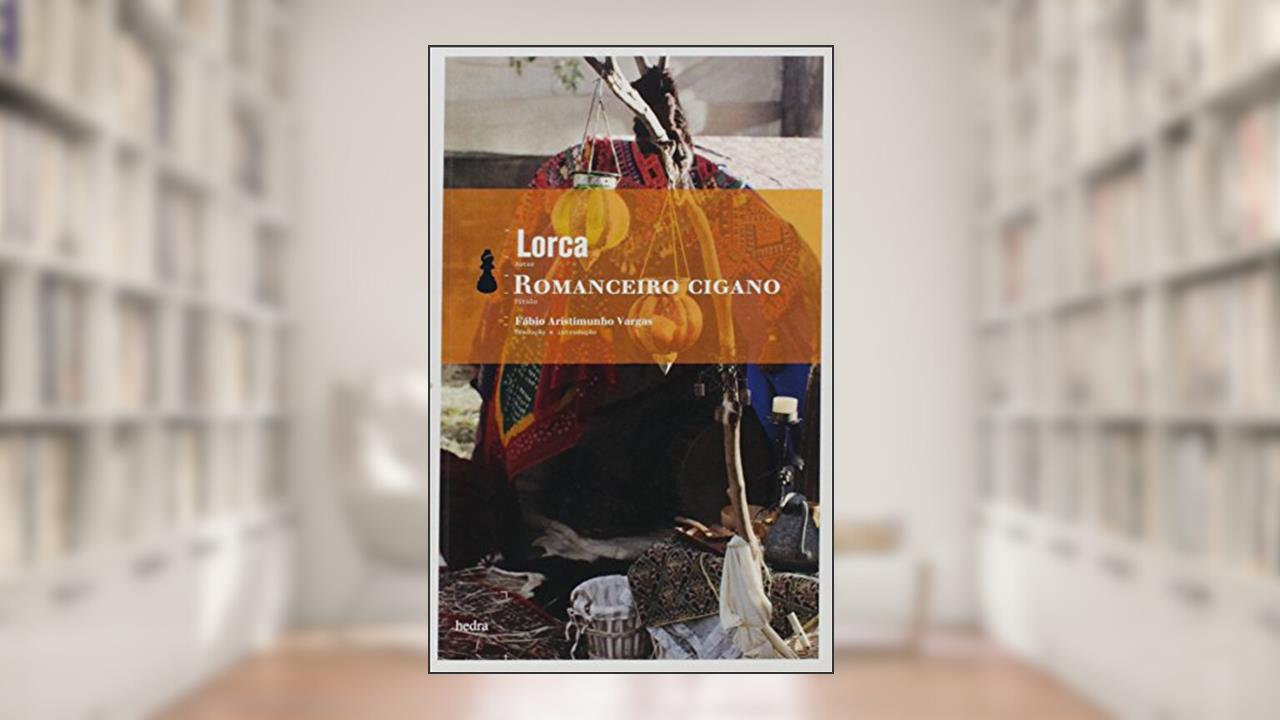 Capa de Romanceiro cigano (edição bilíngue), do autor Garcia Lorca