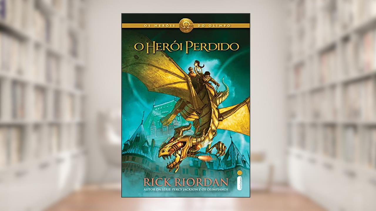 Capa de O herói perdido: (Série Os Heróis do Olimpo): 1, do autor Rick Riordan