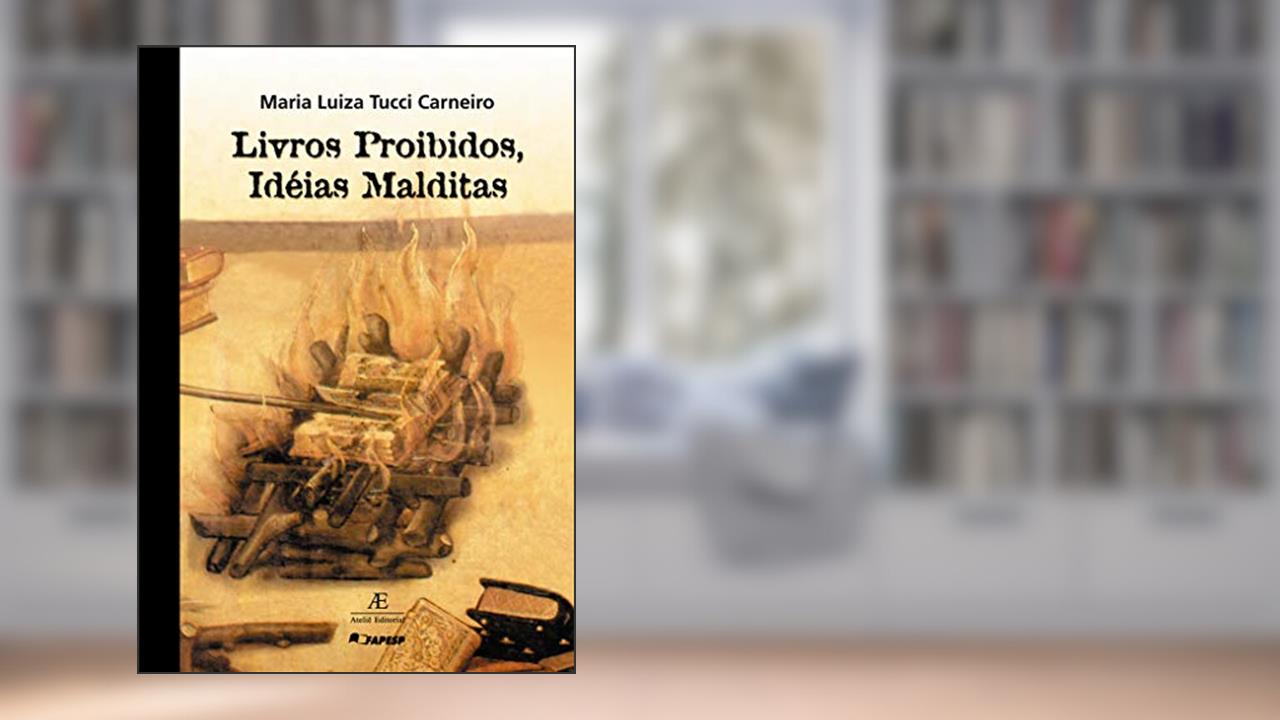 Capa de Livros Proibidos, Ideias Malditas: O DEOPS e as Minorias Silenciadas, do autor Maria Luiza Tucci Carneiro