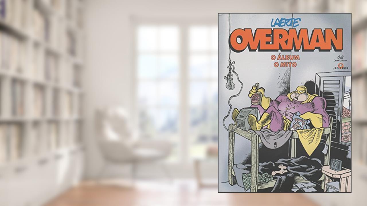 Capa de OVERMAN, do autor Laerte