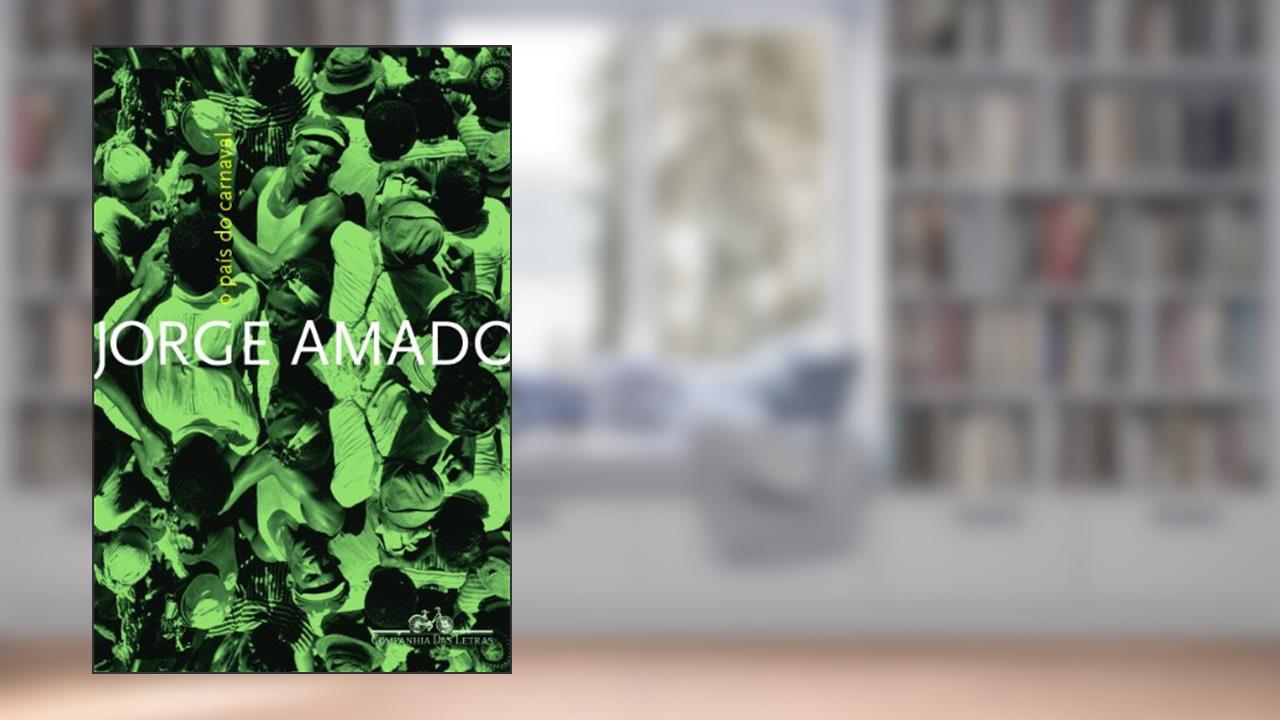 Capa de O país do carnaval, do autor Jorge Amado