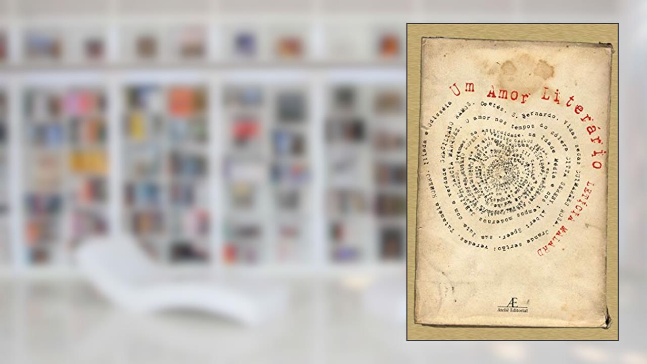 Capa de Um Amor Literário: Romance, do autor Letícia Malard