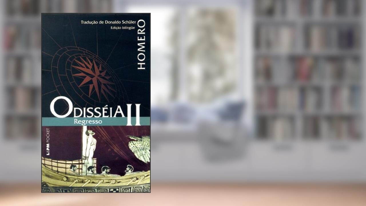Capa de Odisséia ii - Regresso (edição Bilíngue), do autor Homero