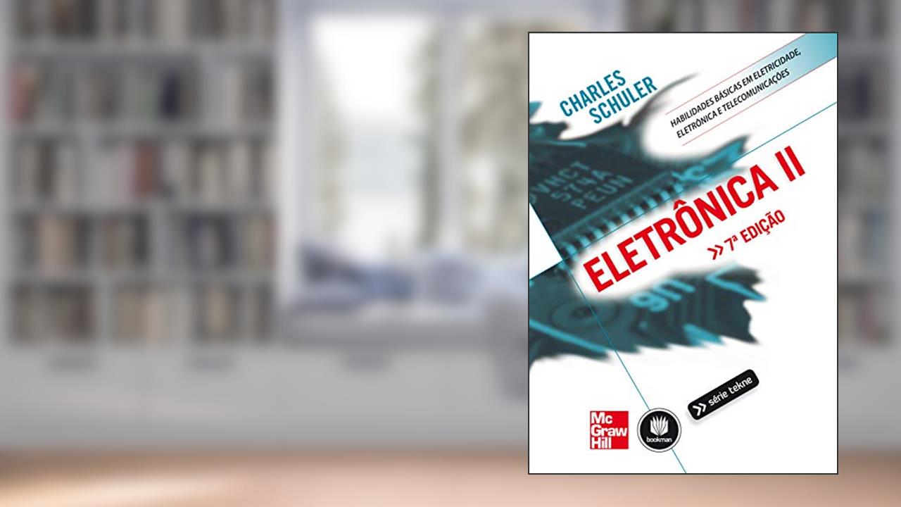 Capa de Eletrônica II, do autor Charles Schuler