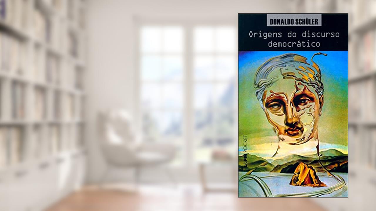 Capa de Origens do Discurso Democrático, do autor Donaldo Schuler