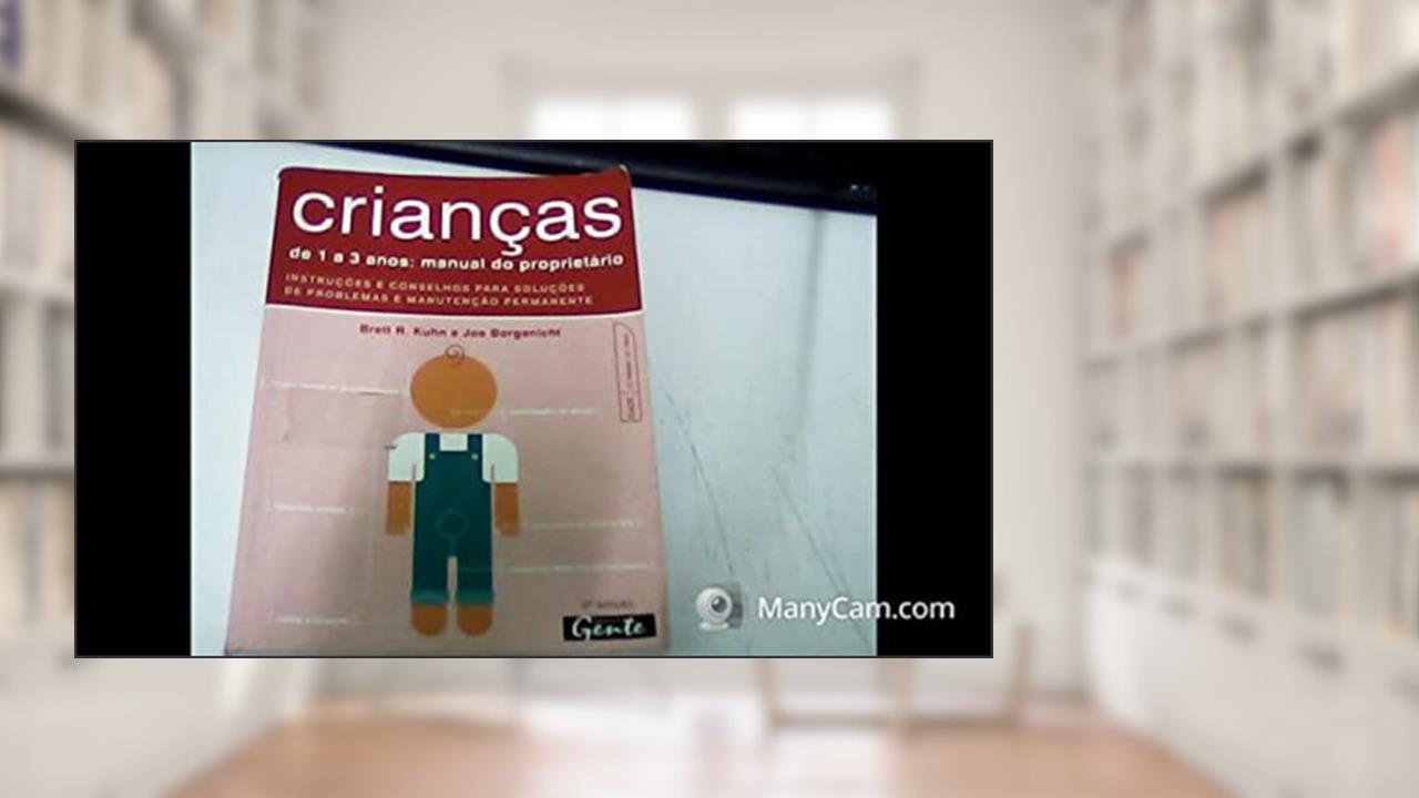 Capa de Crianças de 1 a 3 Anos. Manual do Proprietário, do autor Joe Borgenicht