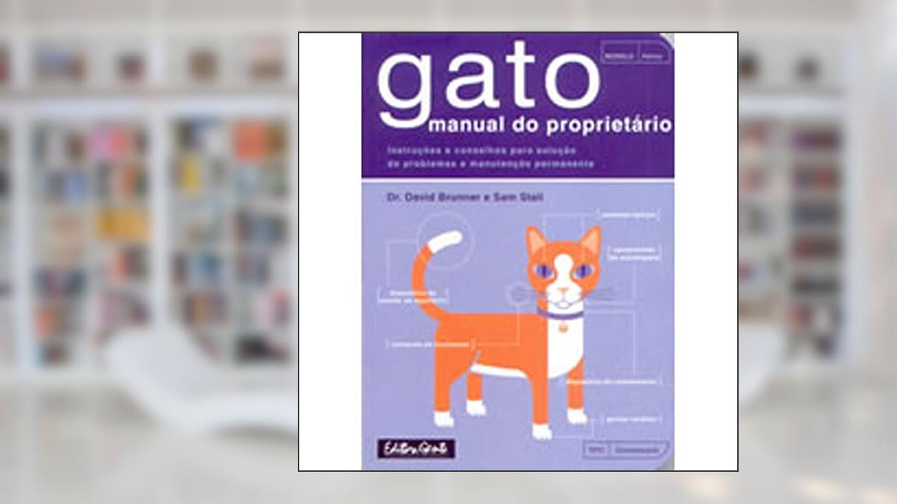 Capa de Gato: manual do proprietário, do autor David Brunner