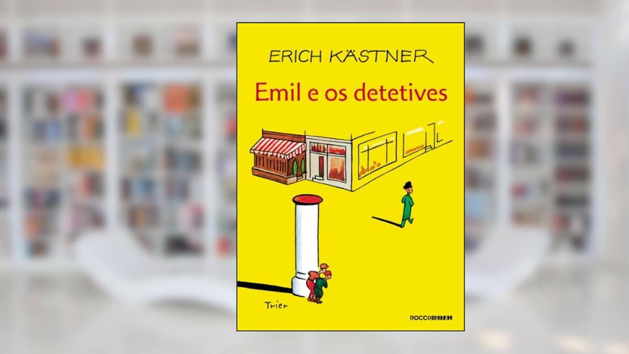 Capa de Emil e os detetives, do autor Erich Kästner
